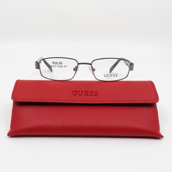Guess GU9101-3 J14 Gunmetal Guess Eyeglasses For Kids - Picture 1 of 7
